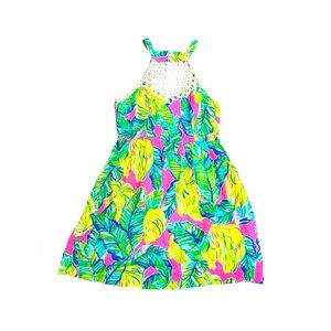 Lilly Pulitzer Sz 6 Floral Summer Dress